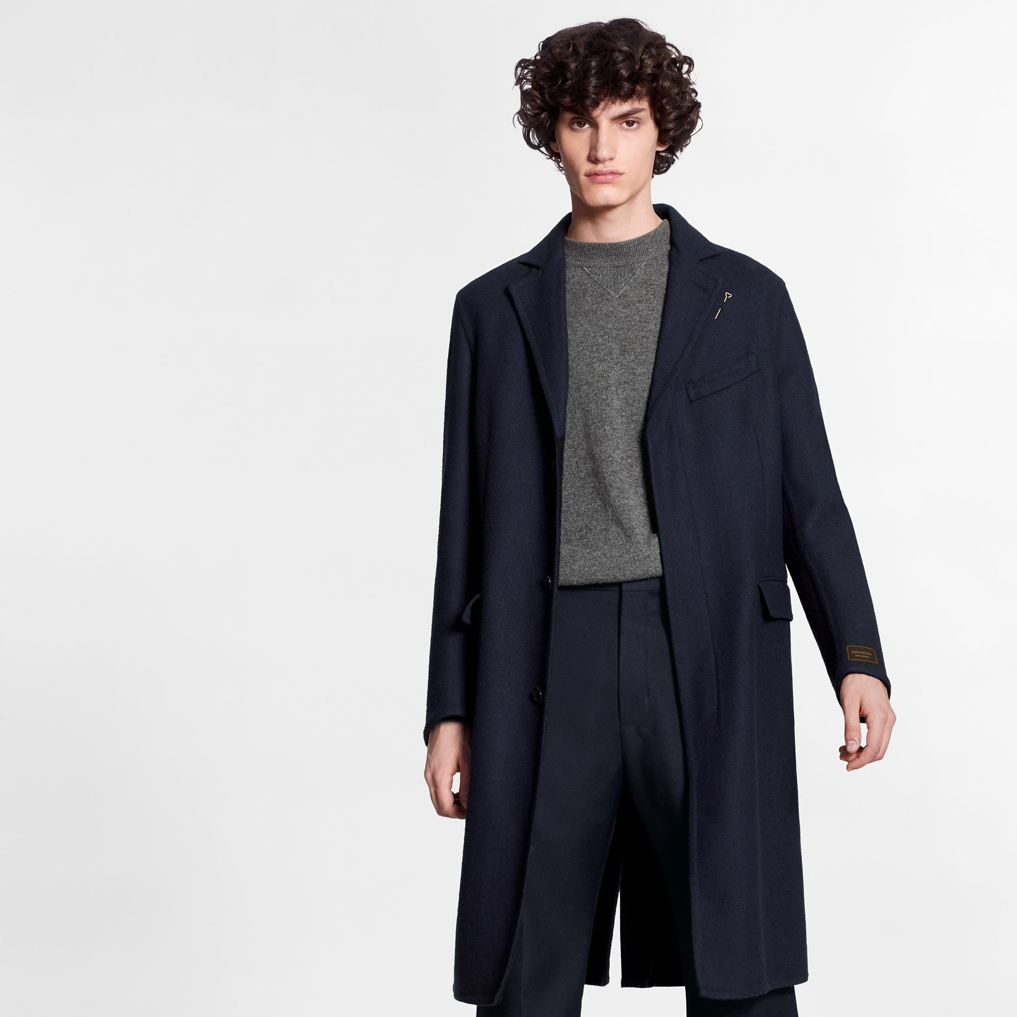 Doubleface Monogram Coat - 2