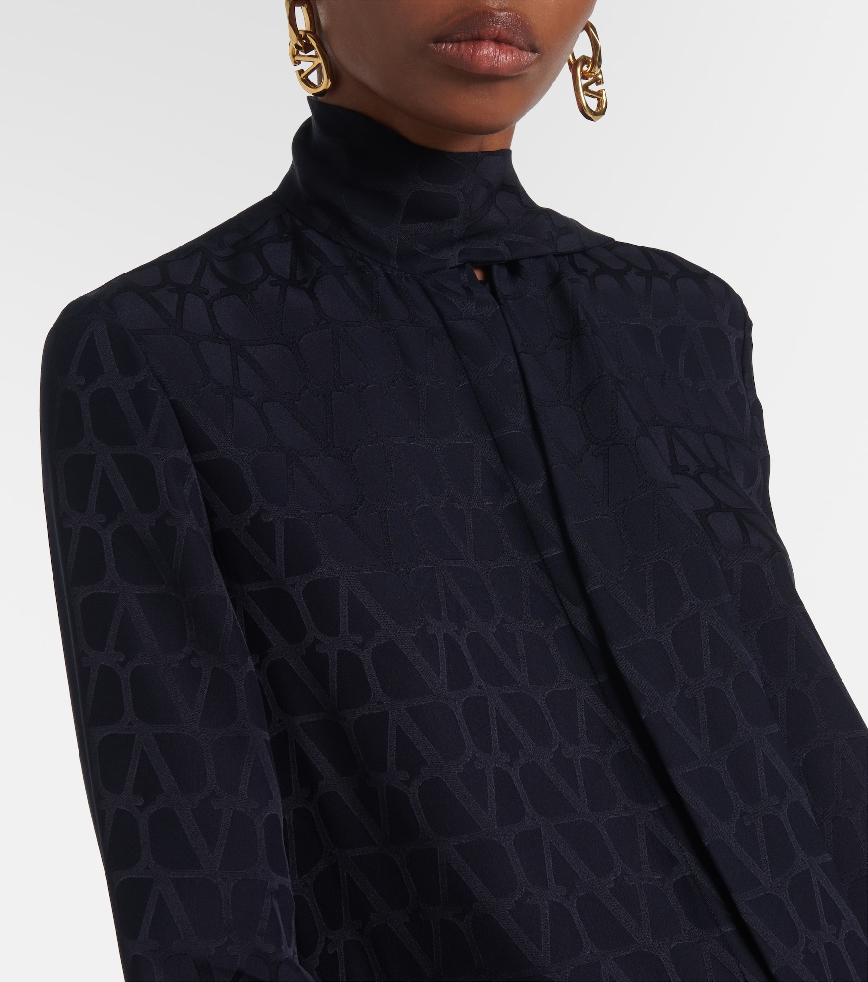 Toile Iconographe silk jacquard shirt - 4