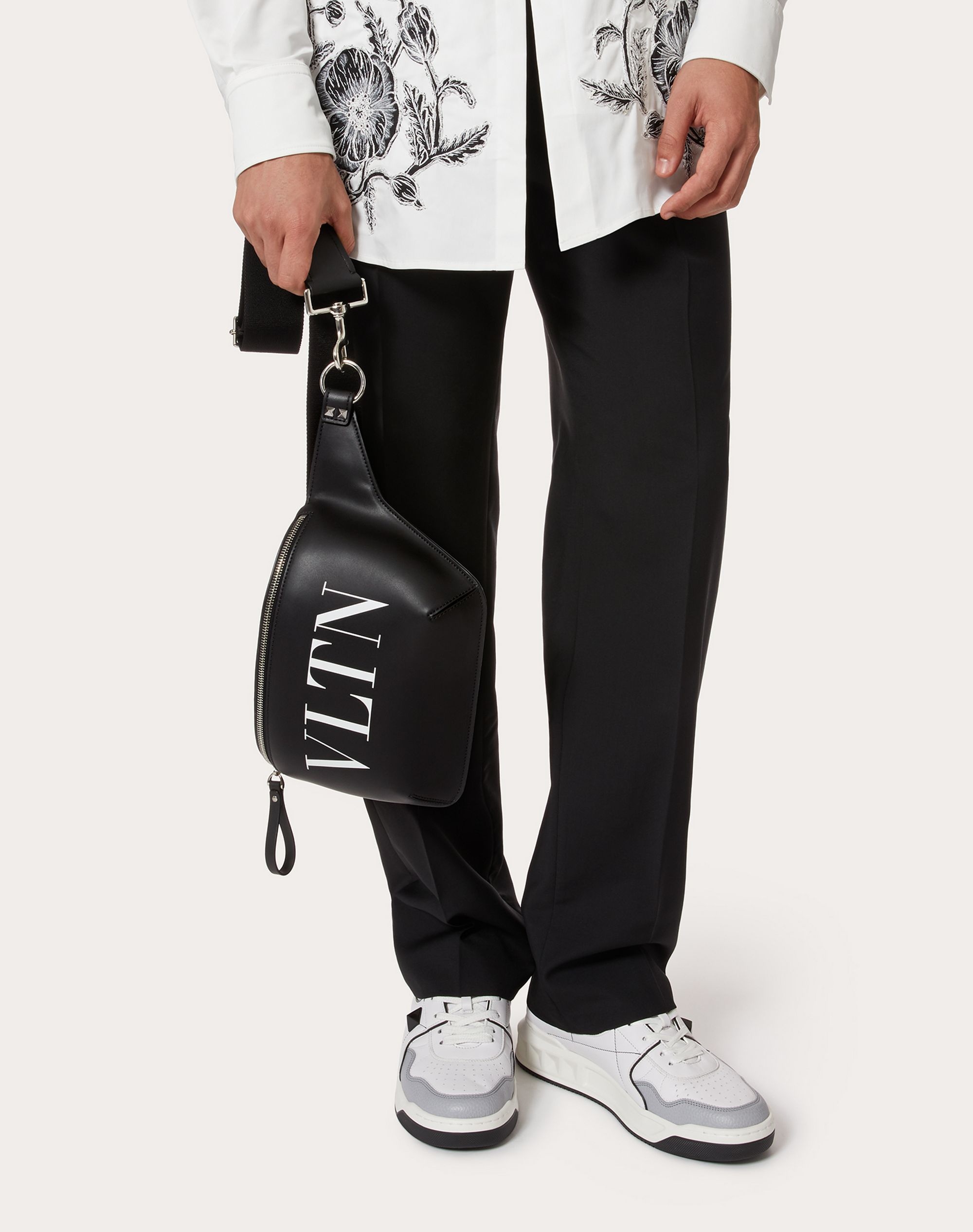 VLTN Leather Belt Bag - 6