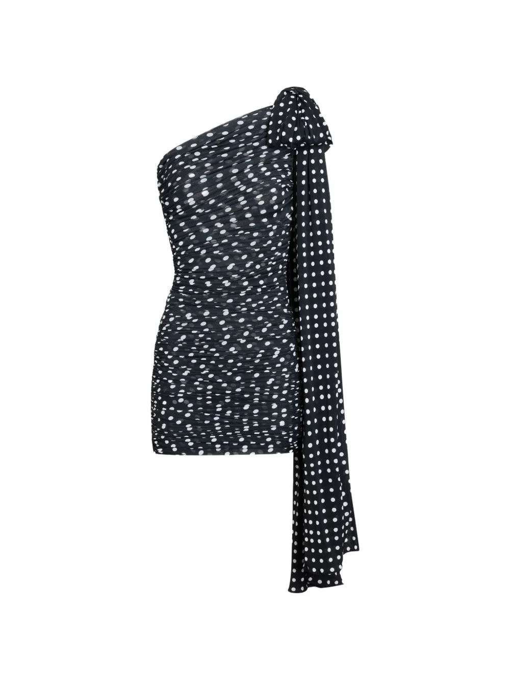 Draped asymmetrical dress - 1