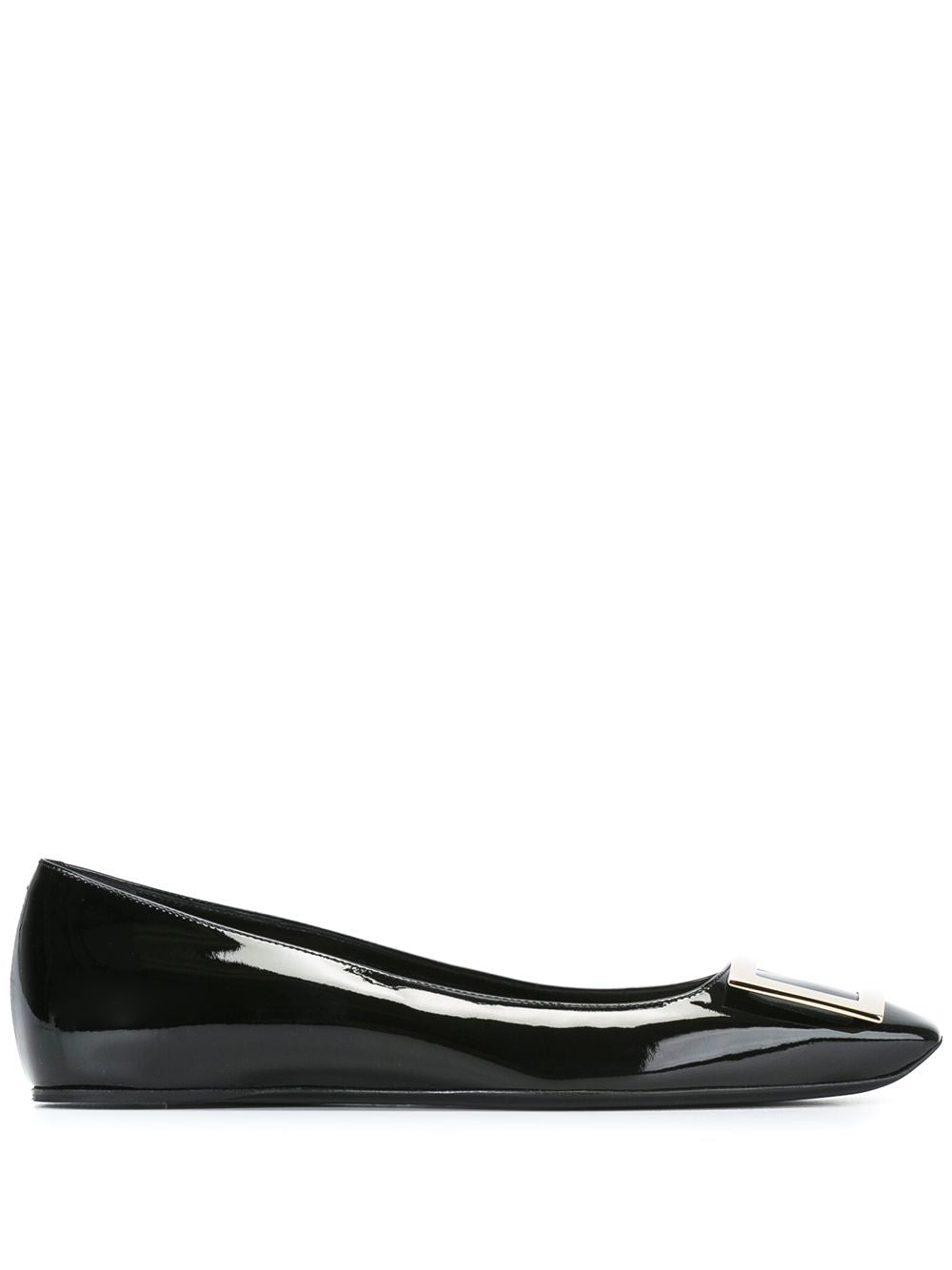 Roger Vivier Women Trompette Patent Leather Ballets - 1