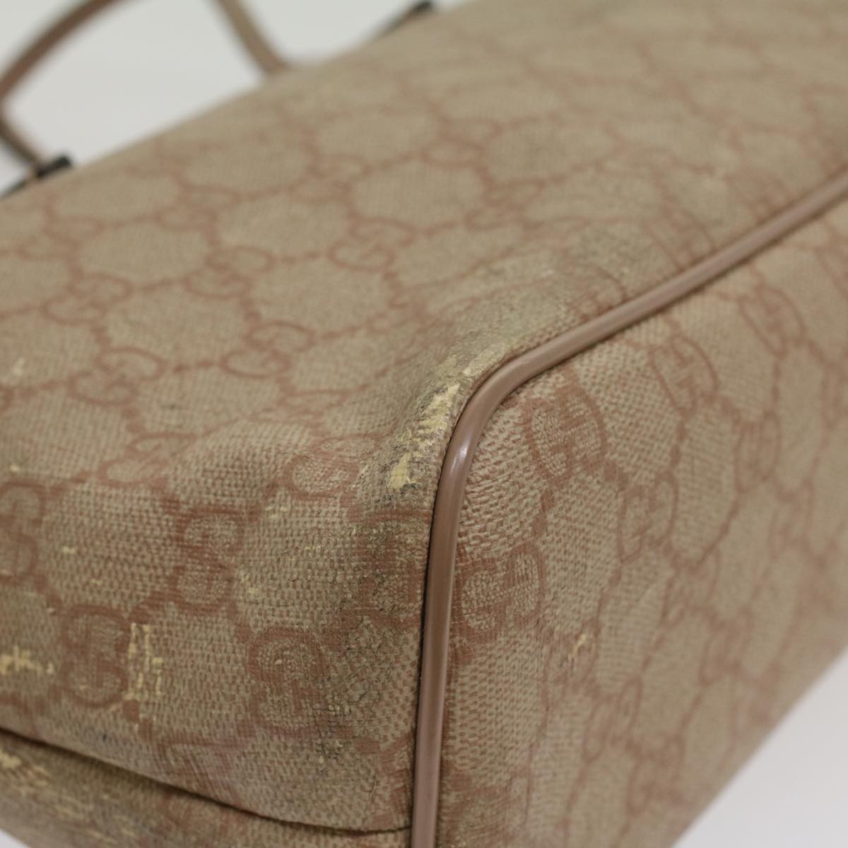 GUCCI GG Canvas Tote Bag Pink - 16