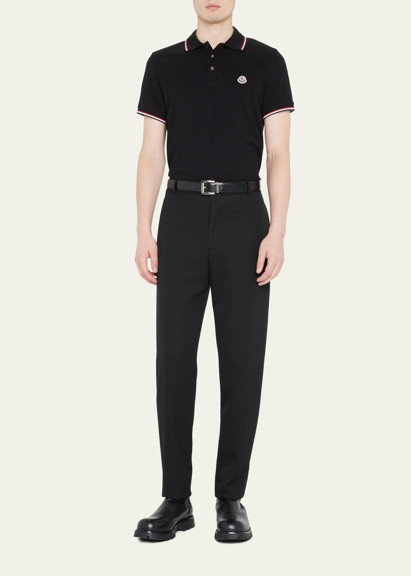 Men's Classic Tipped Polo Shirt - 2