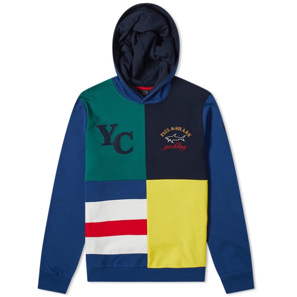 Paul & Shark Harlequin Popover Hoody - 1