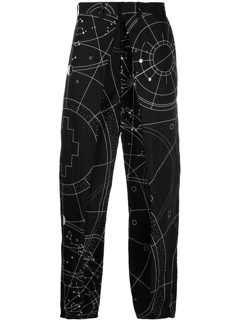 all over Astral pleated chinos 1