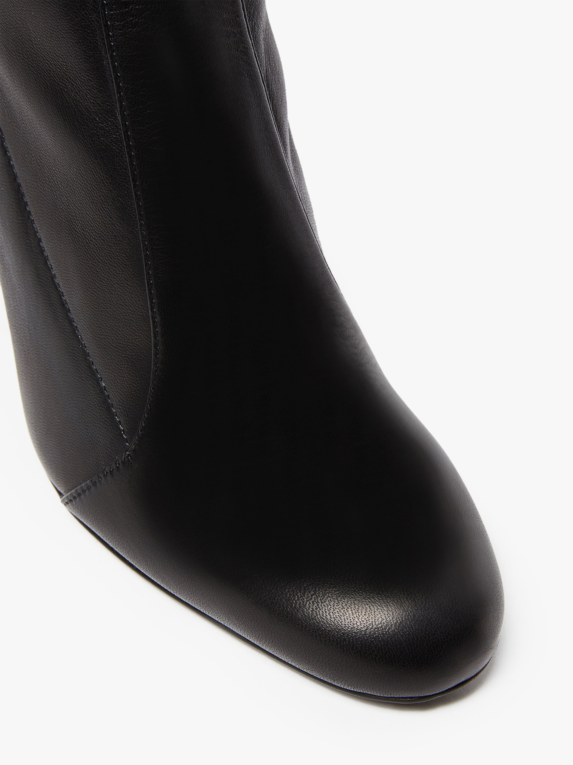 DAMIERBOOT Stretch nappa-leather thigh-high boots - 4