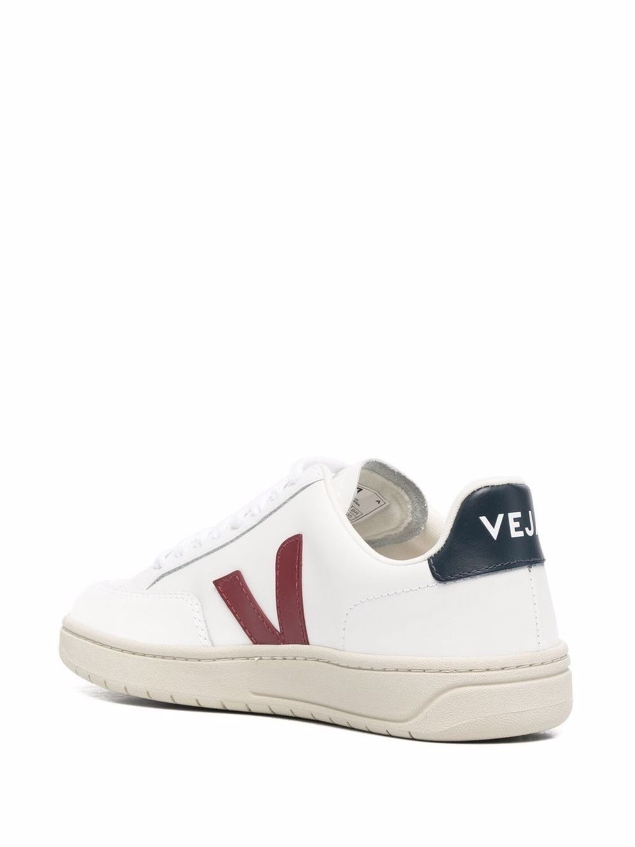 V-12 panelled lace-up sneakers - 3