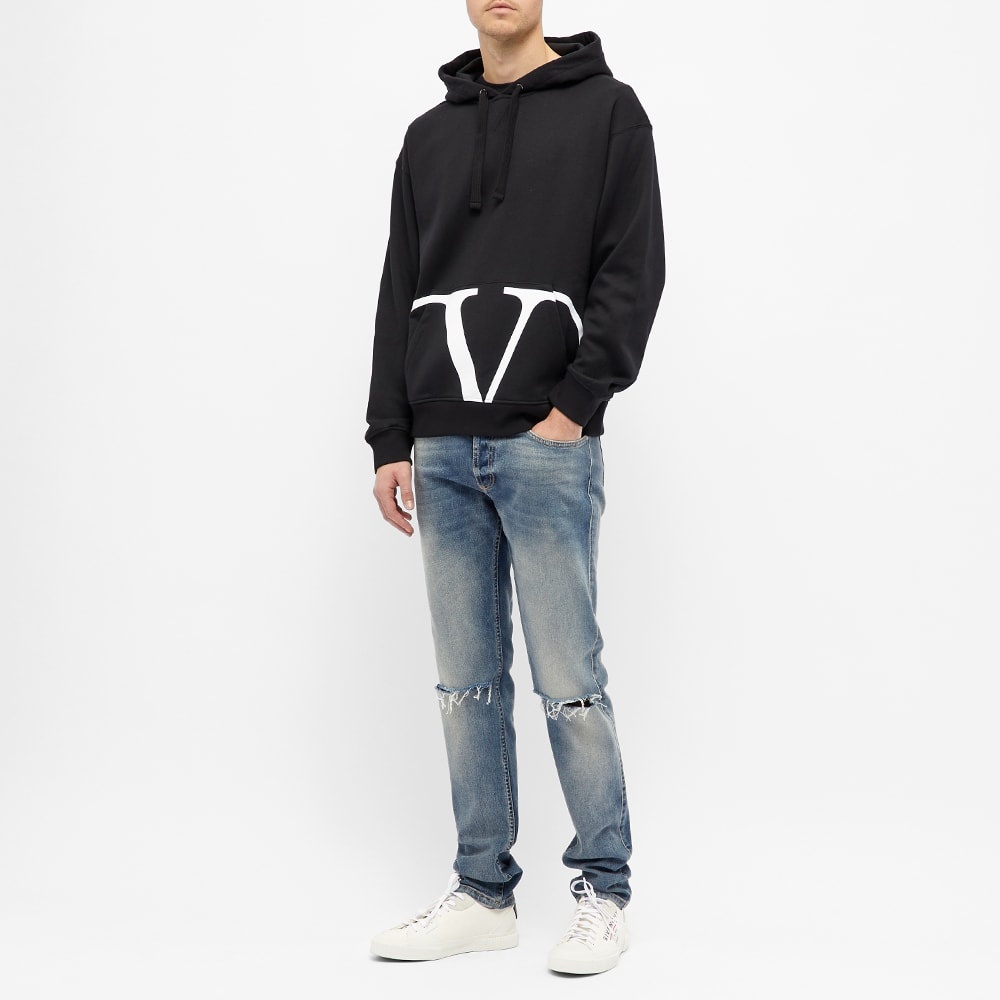 Valentino Go Logo Popover Hoody - 6