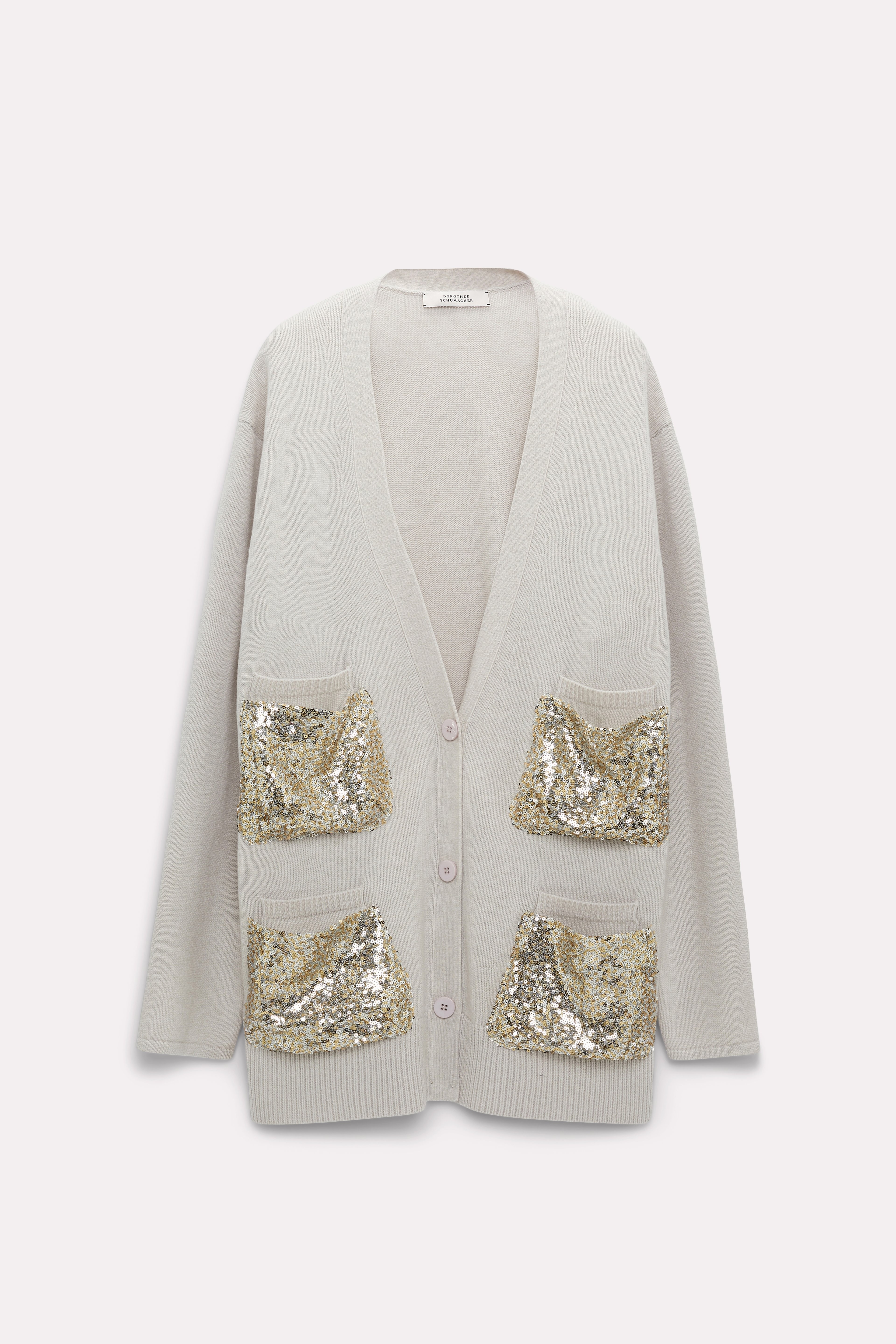 PATCHED COZINESS cardigan - 1