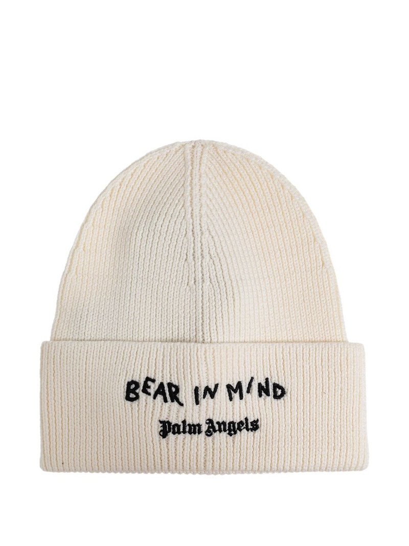 embroidered beanie hat 1