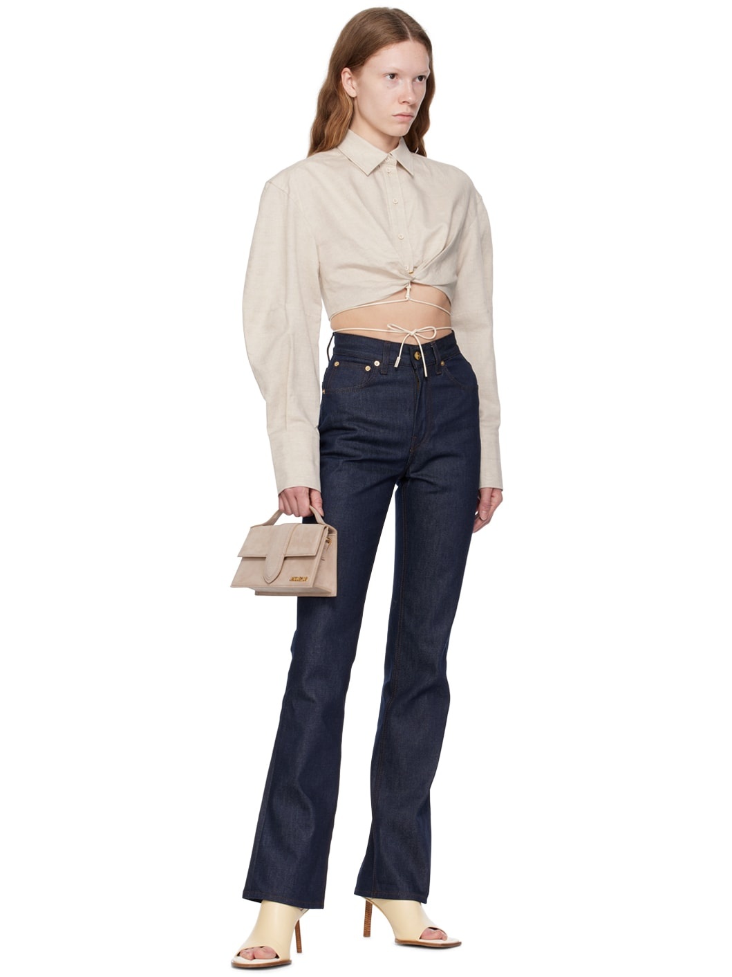 Navy Le Chouchou 'Le de Nîmes' Jeans - 4