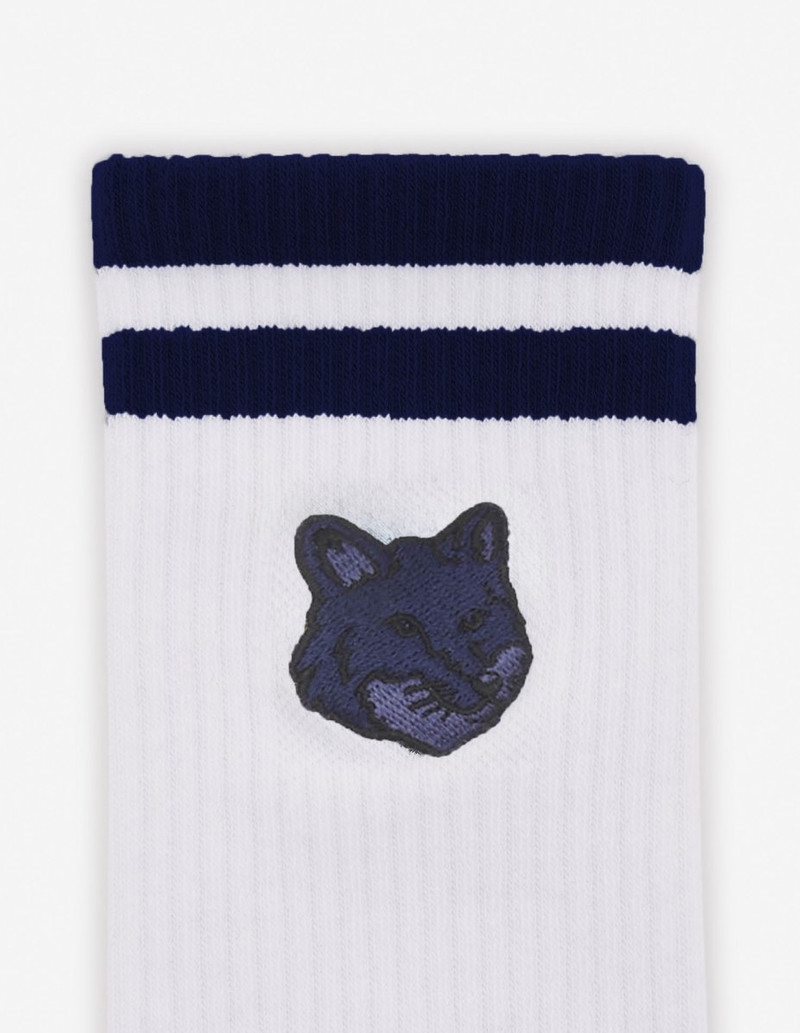 Maison Kitsuné BOLD FOX HEAD SPORTY SOCKS outlook