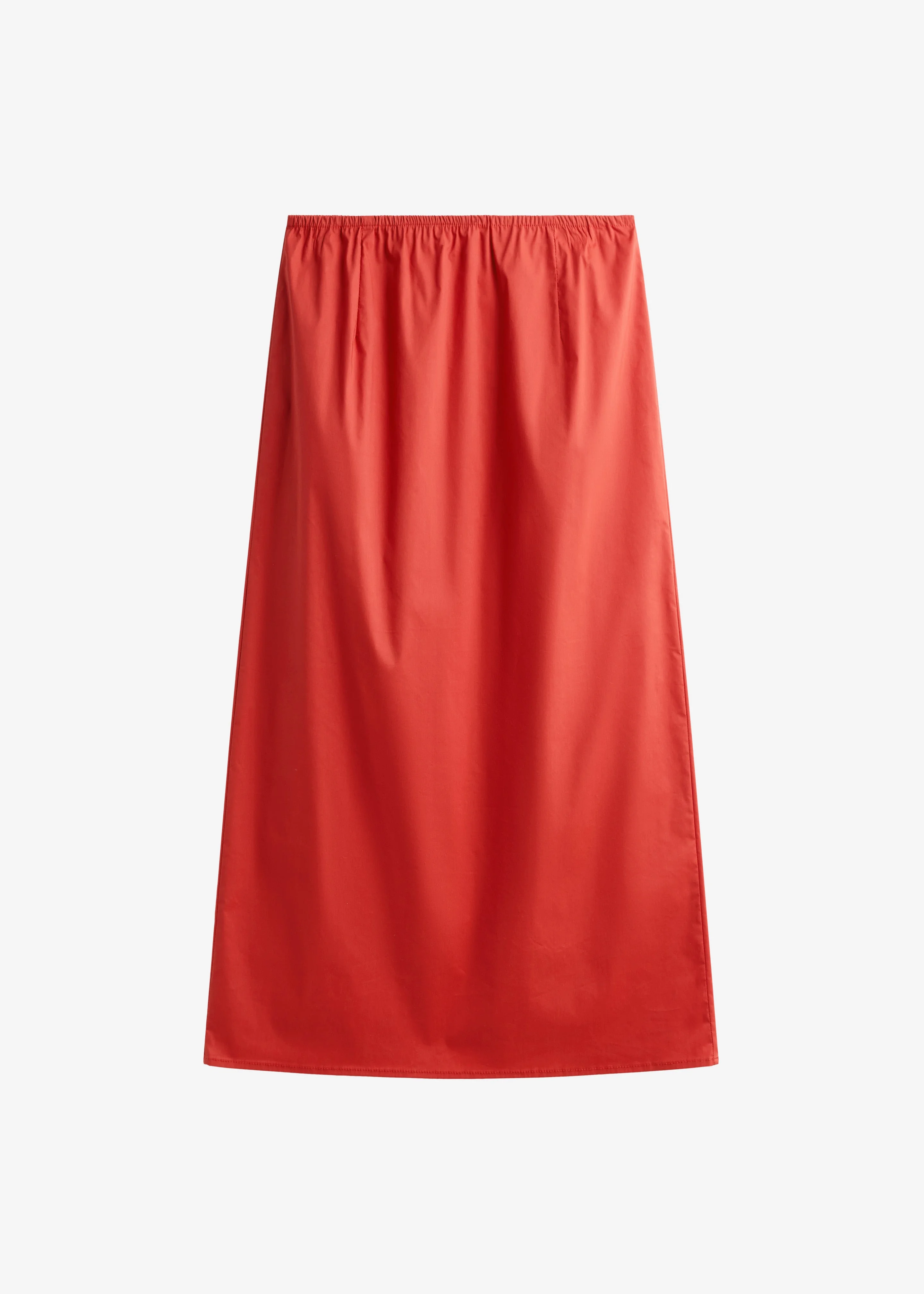 Nisa Midi Skirt - Red - 1