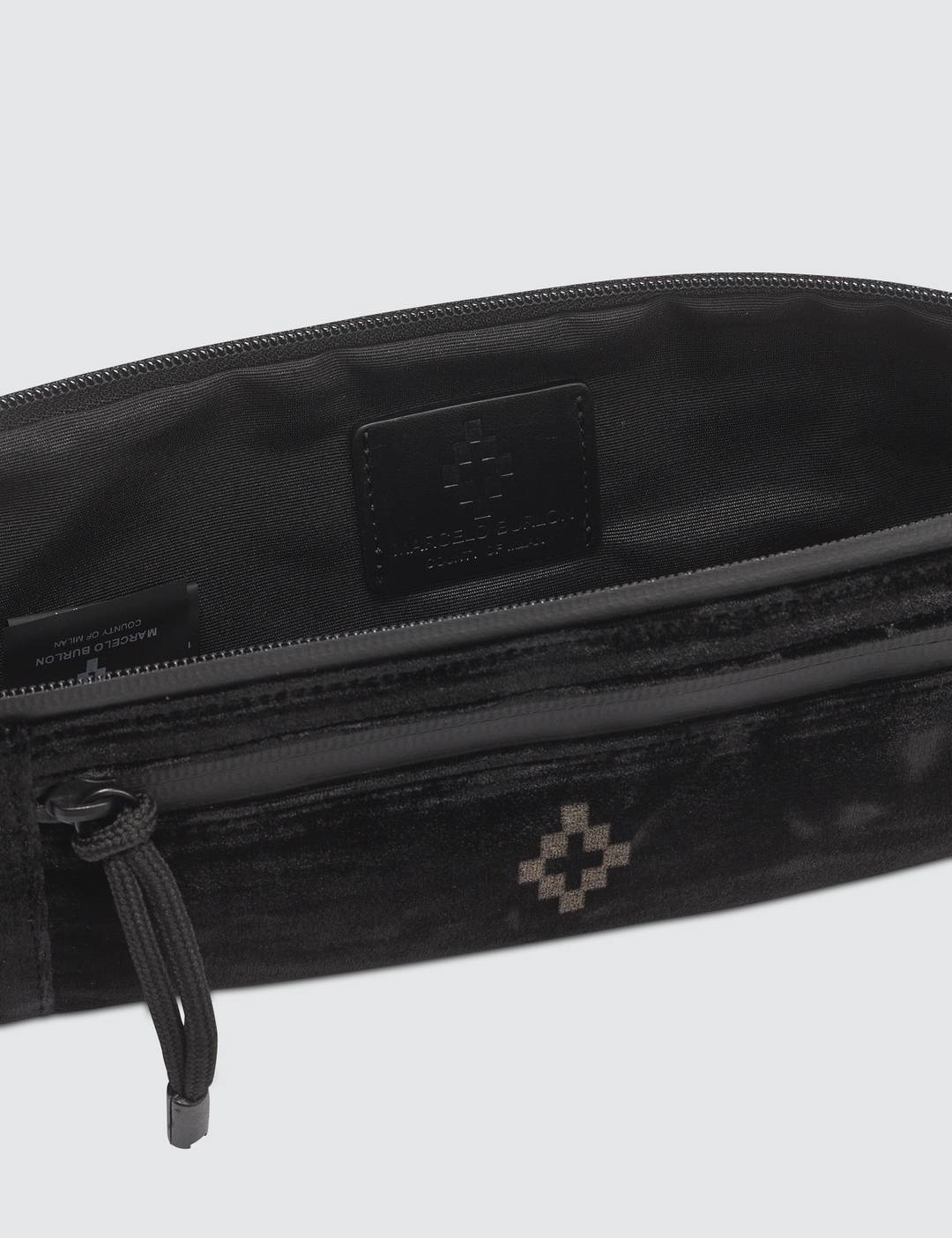 Cross Velvet Fanny Pack - 4