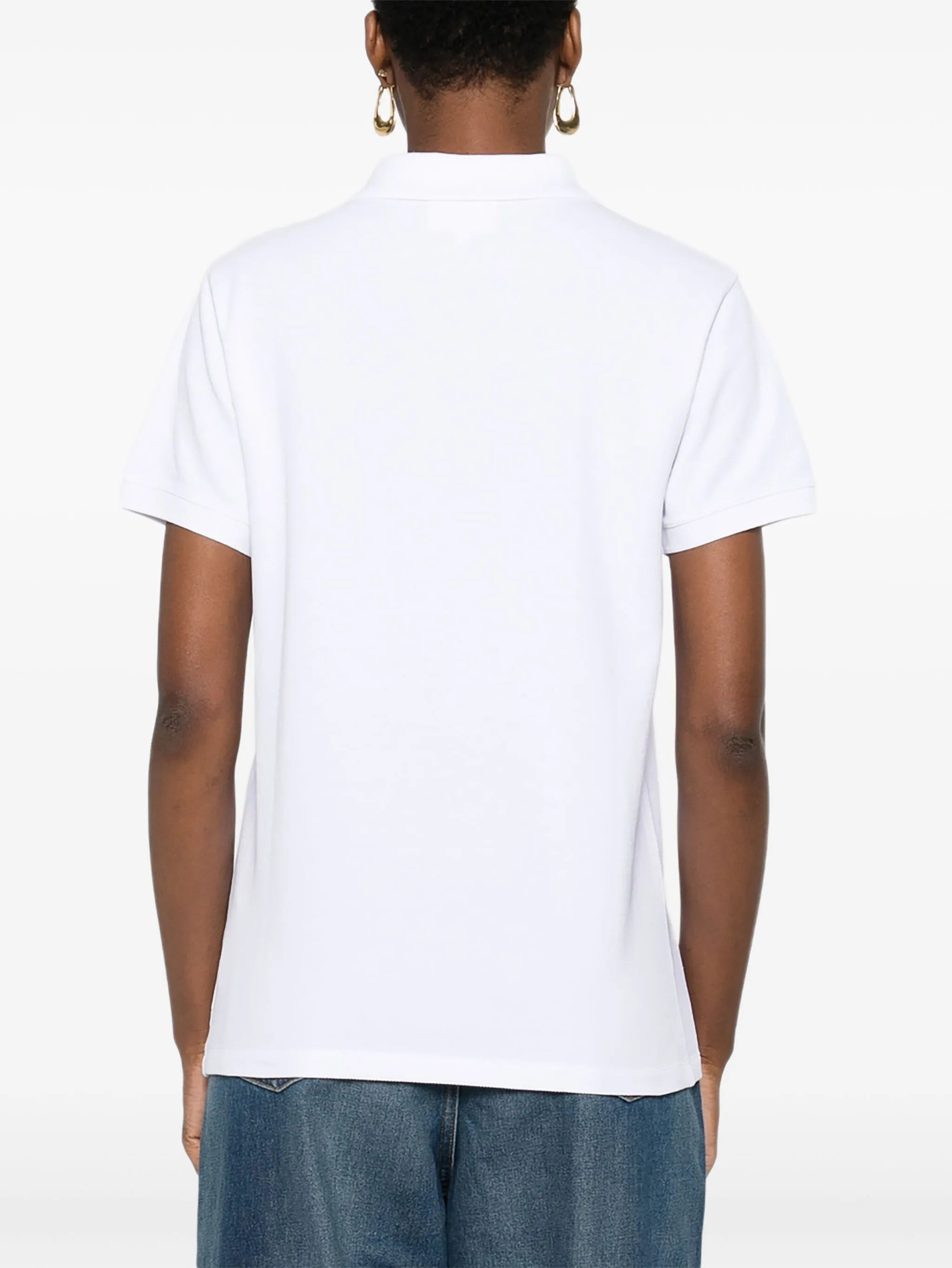 Maison Kitsuné Fox-embroidered Polo Shirt - 5
