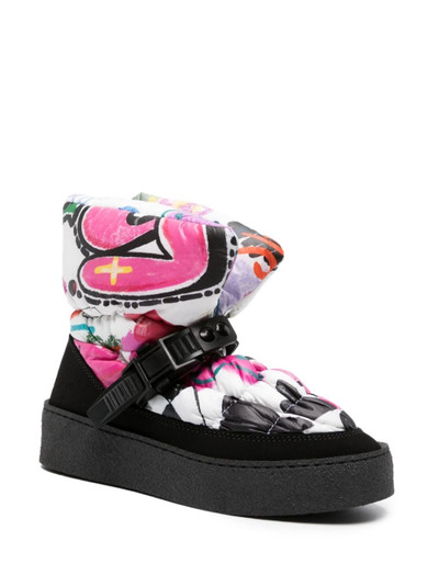 Khrisjoy graphic-print padded boots outlook