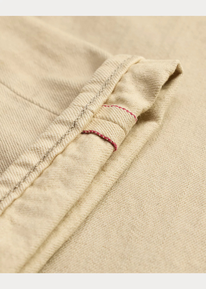 Slim Boot Cream Selvedge Jean 5