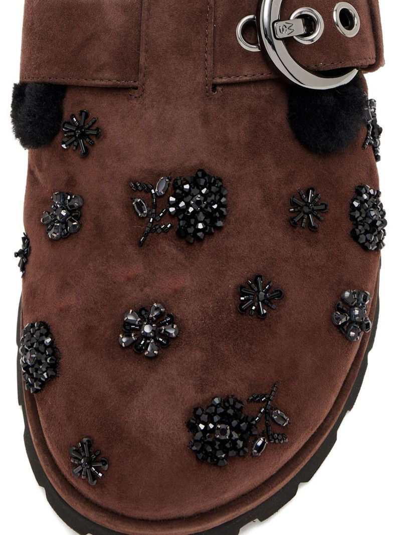 Chrystie buckle-embellished mules 4
