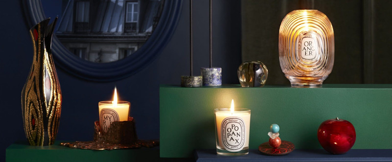 Medium black bronze candle holder - For classic candles 8
