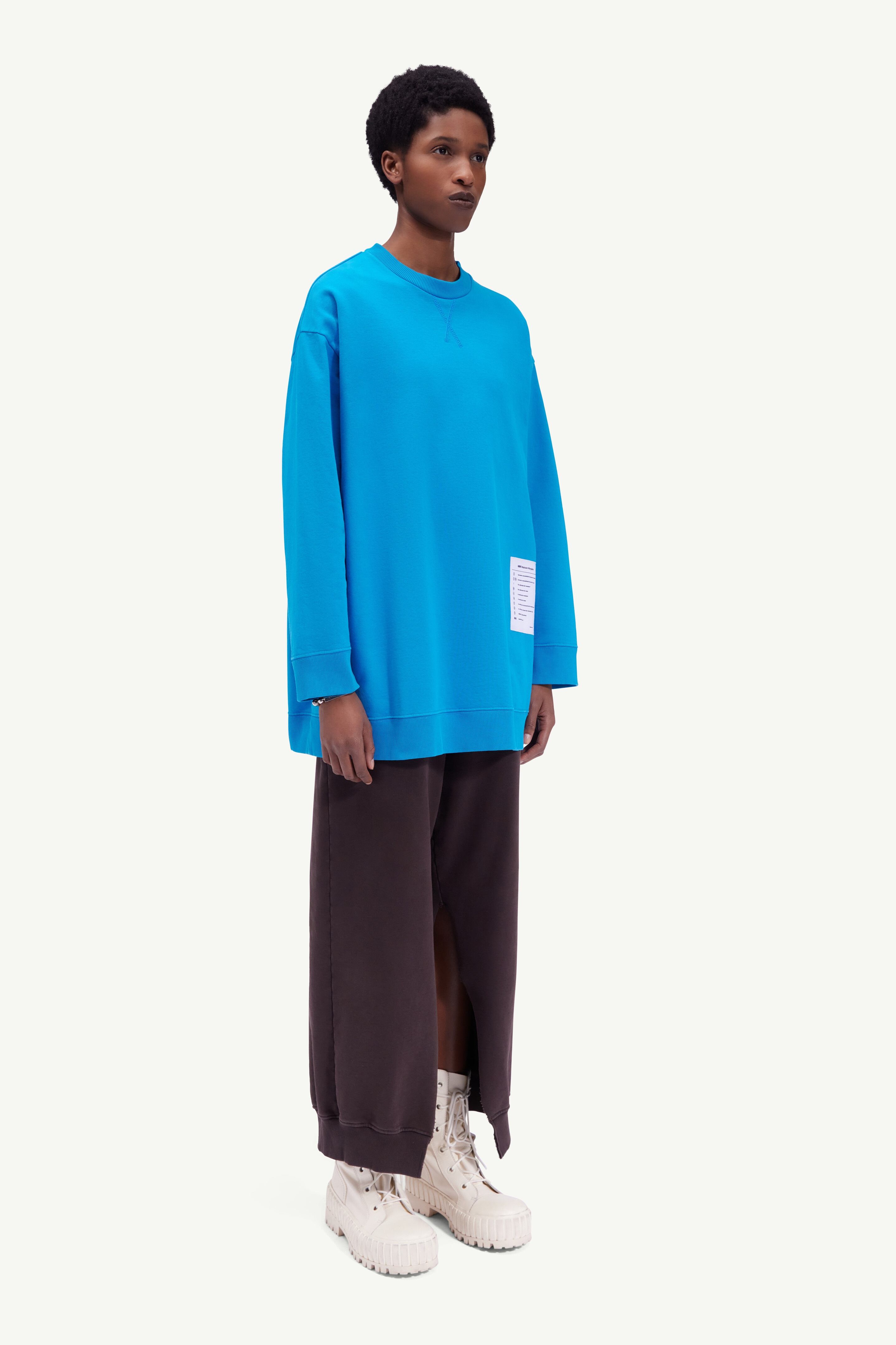 Logo apron sweatshirt - 3