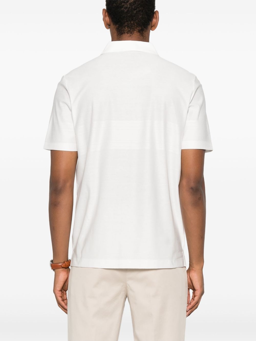 short-sleeved polo shirt - 3