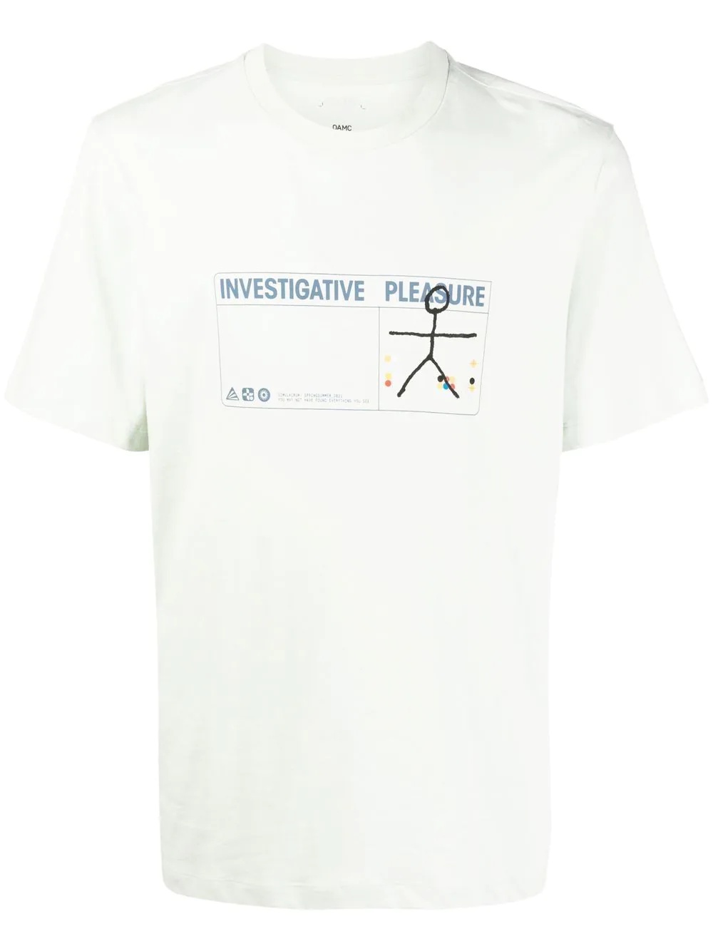 Investigative Pleasure print T-shirt - 1