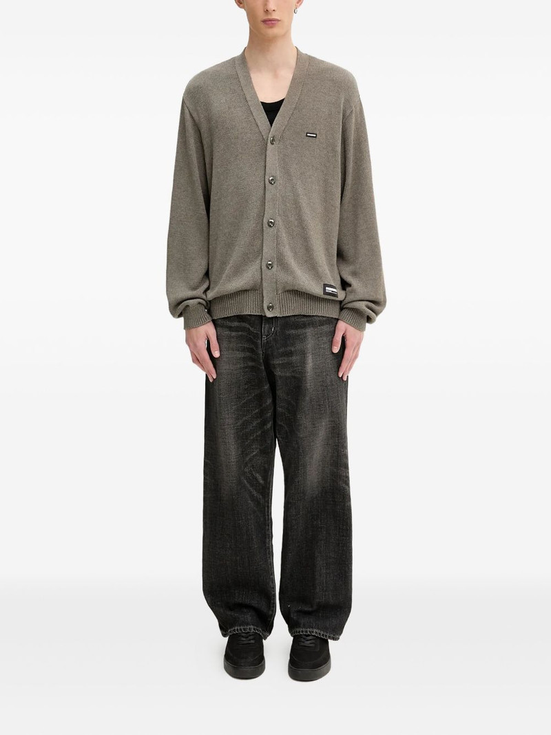 NEIGHBORHOOD button-front cardigan outlook