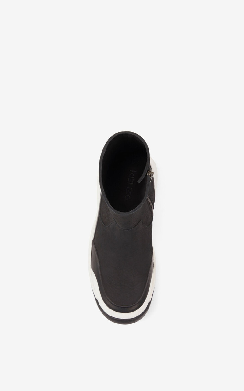 KENZO Work nubuck boots 4