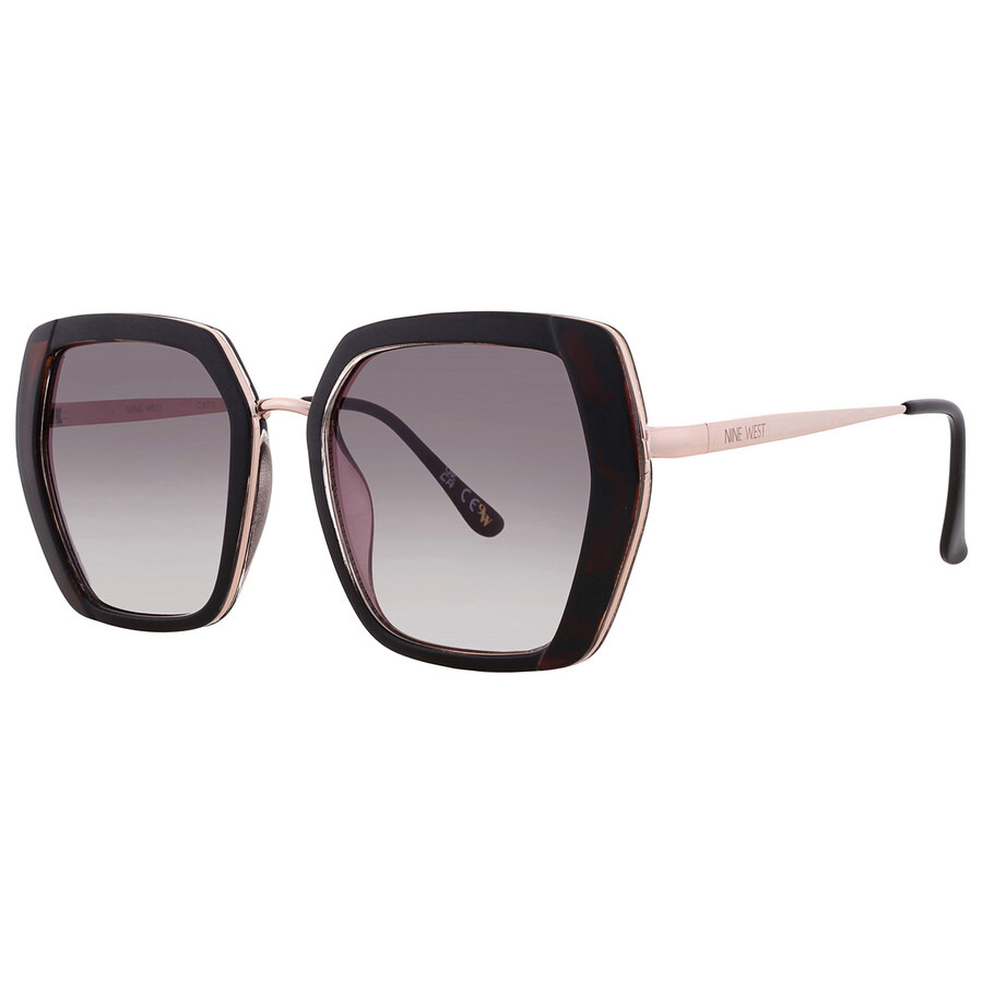 Nine West - Nine West NW 23 468 TRT Smoke Butterfly Ladies Sunglasses 10266642.LTS TORSMK - 2