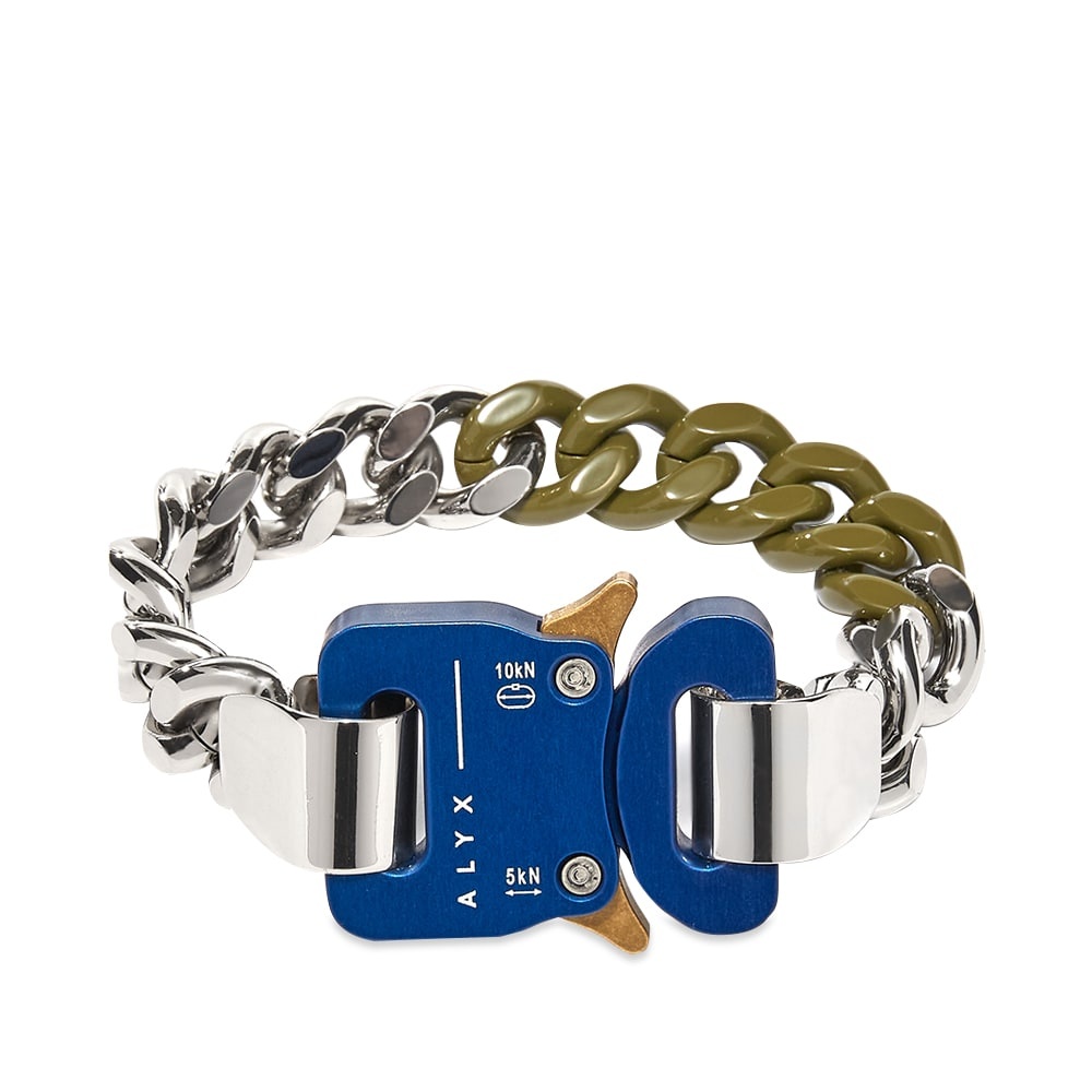 END. x 1017 Alyx 9SM Blue Buckle Bracelet - 1