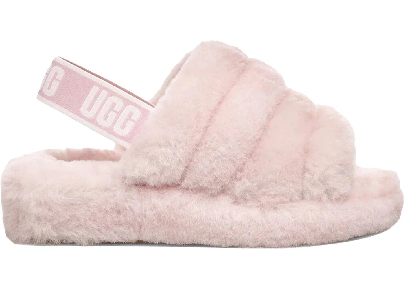 UGG Fluff Yeah Slide Seashell Pink (Women's) - 1