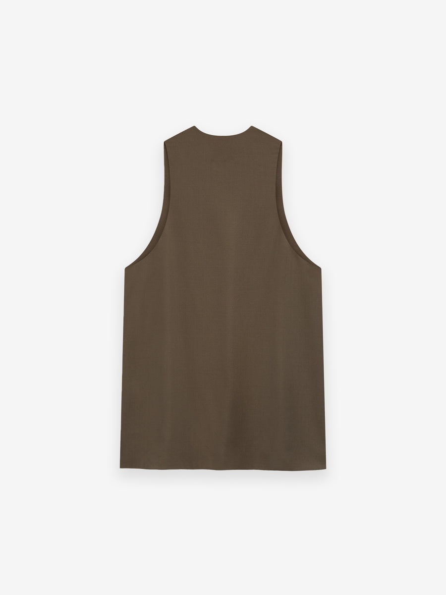 Wool Double Layer Tank Top - 2