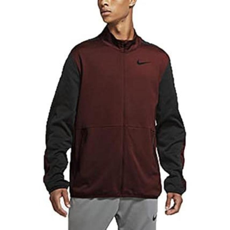 Nike Epic Training Jacket 'Maroon Black' 928026-073 - 3