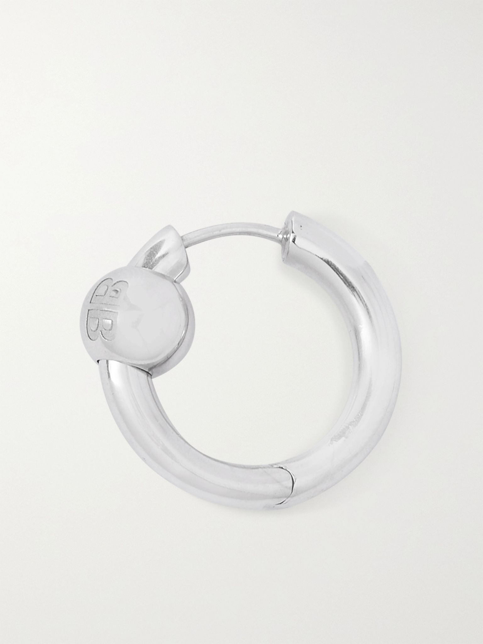 Sterling Silver Hoop Earring - 1