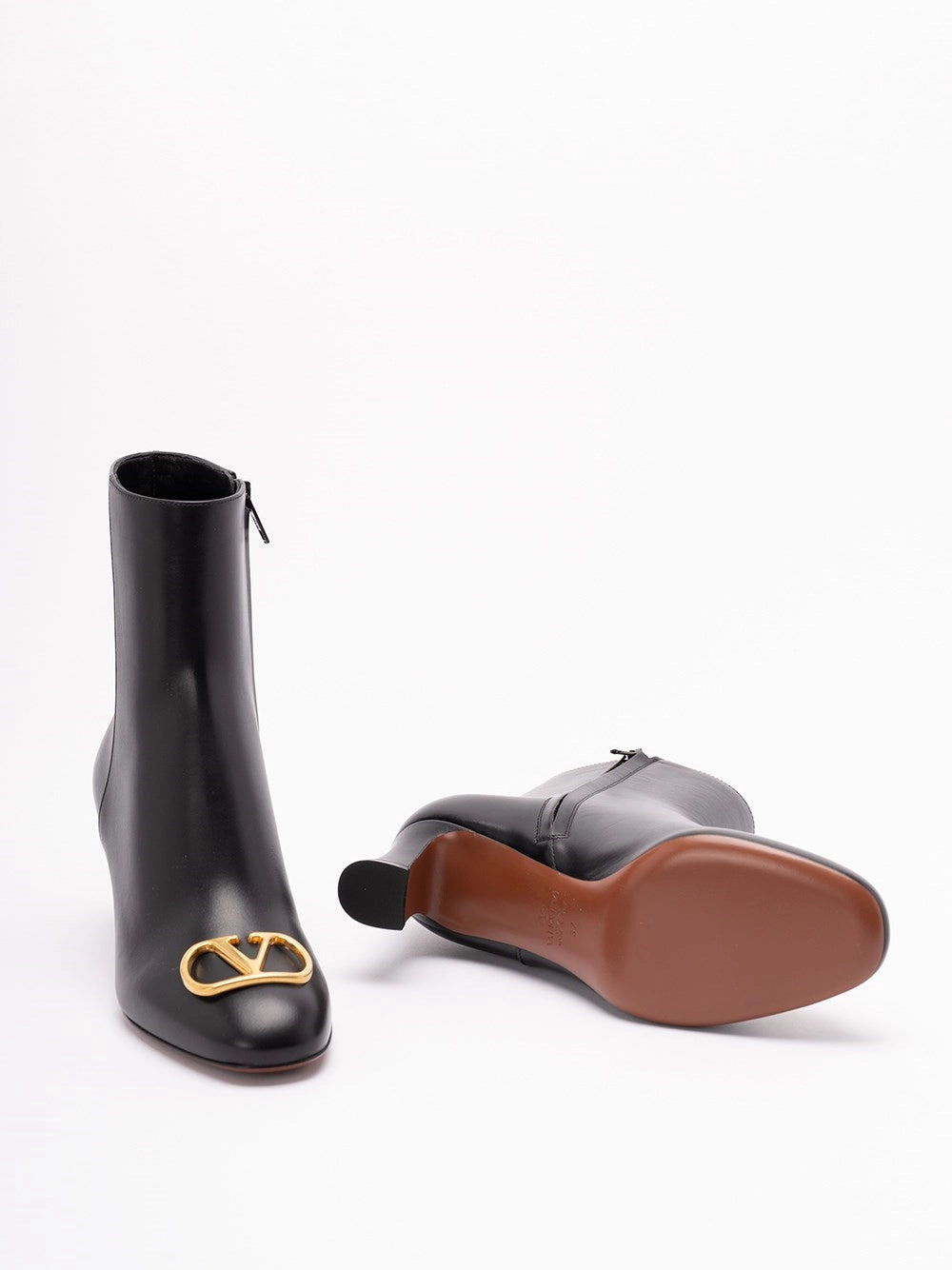 Valentino Garavani Women `Vlogo Signature` Ankle Boots - 4