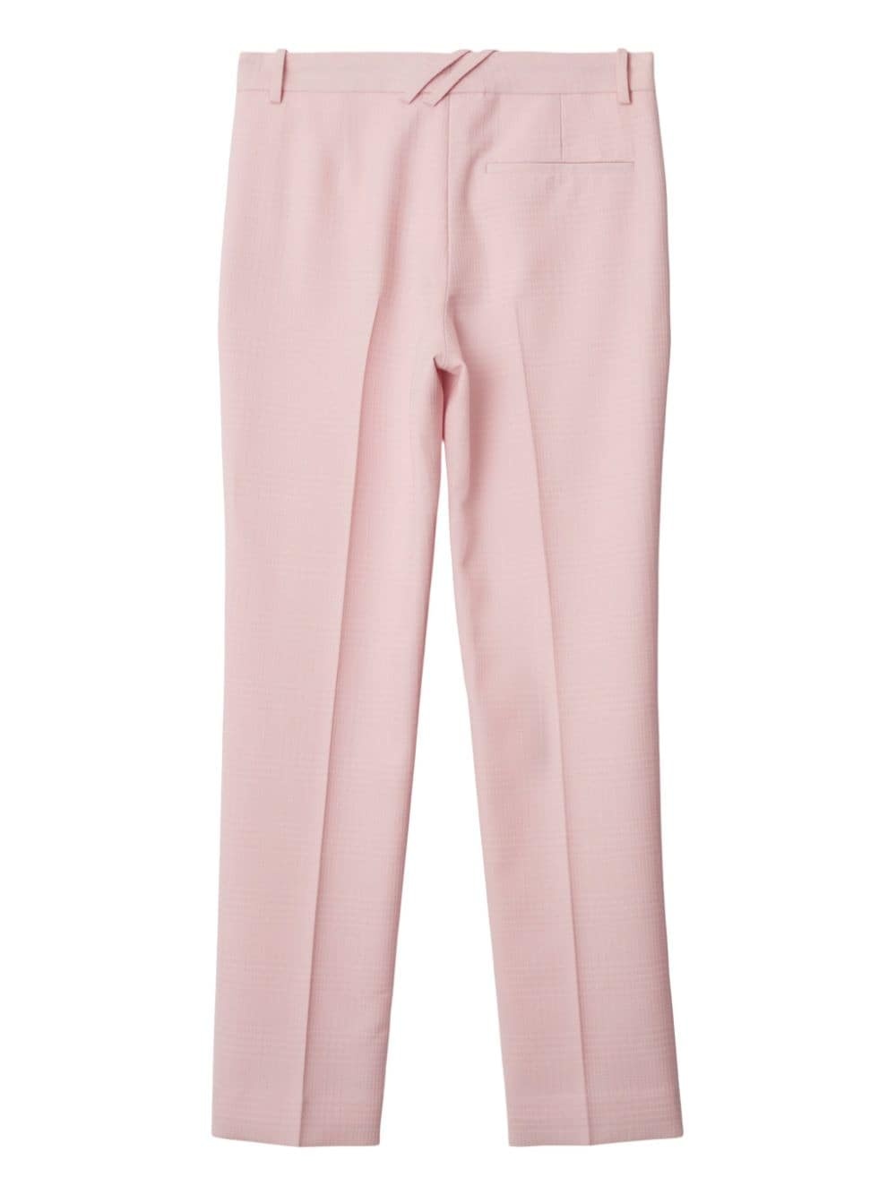 pressed-crease wool tailored trousers - 2