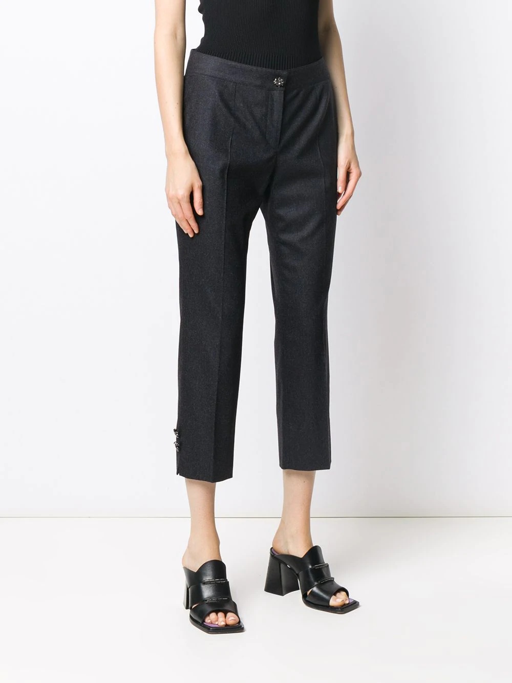 cropped tailored trousers - 3