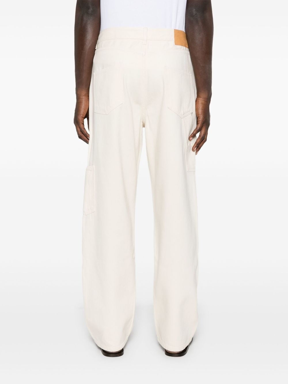 RAW CARGO DENIM PANTS - 4