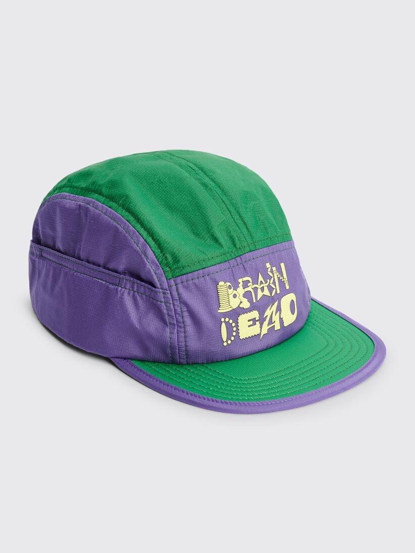BRAIN DEAD MILES TRAIL CAP PURPLE - 1