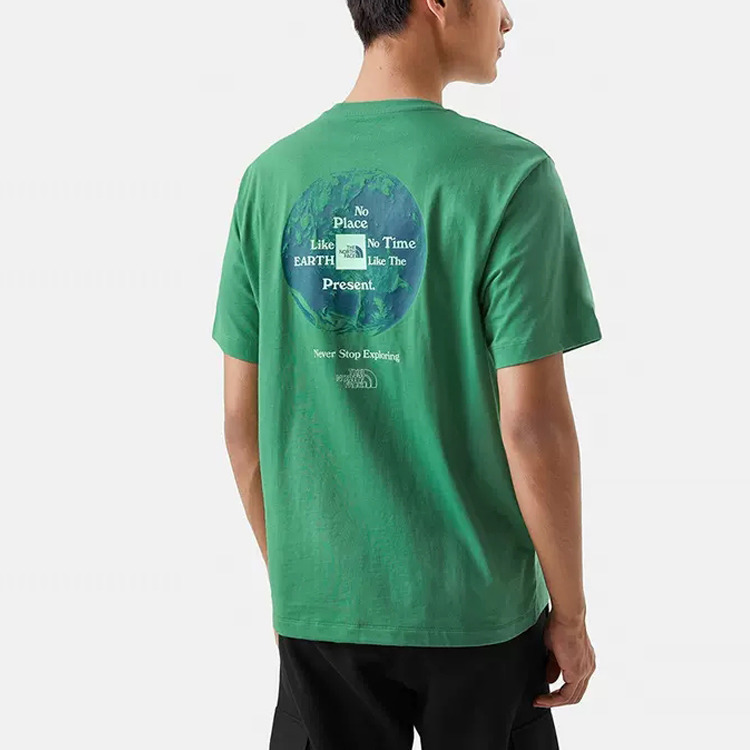 THE NORTH FACE Earth Day Graphic T-Shirt 'Green' NF0A81N2-N11 - 5