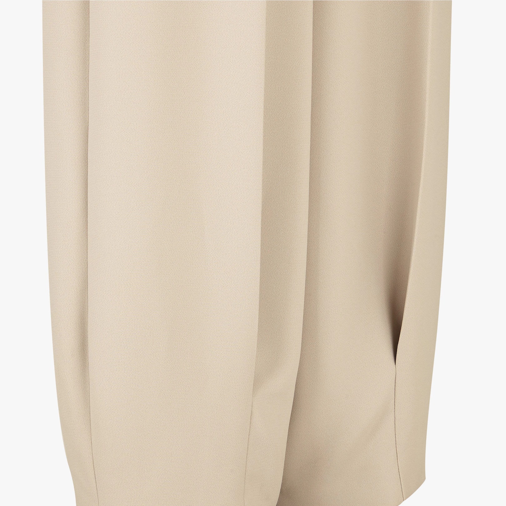 Beige cady pants - 3