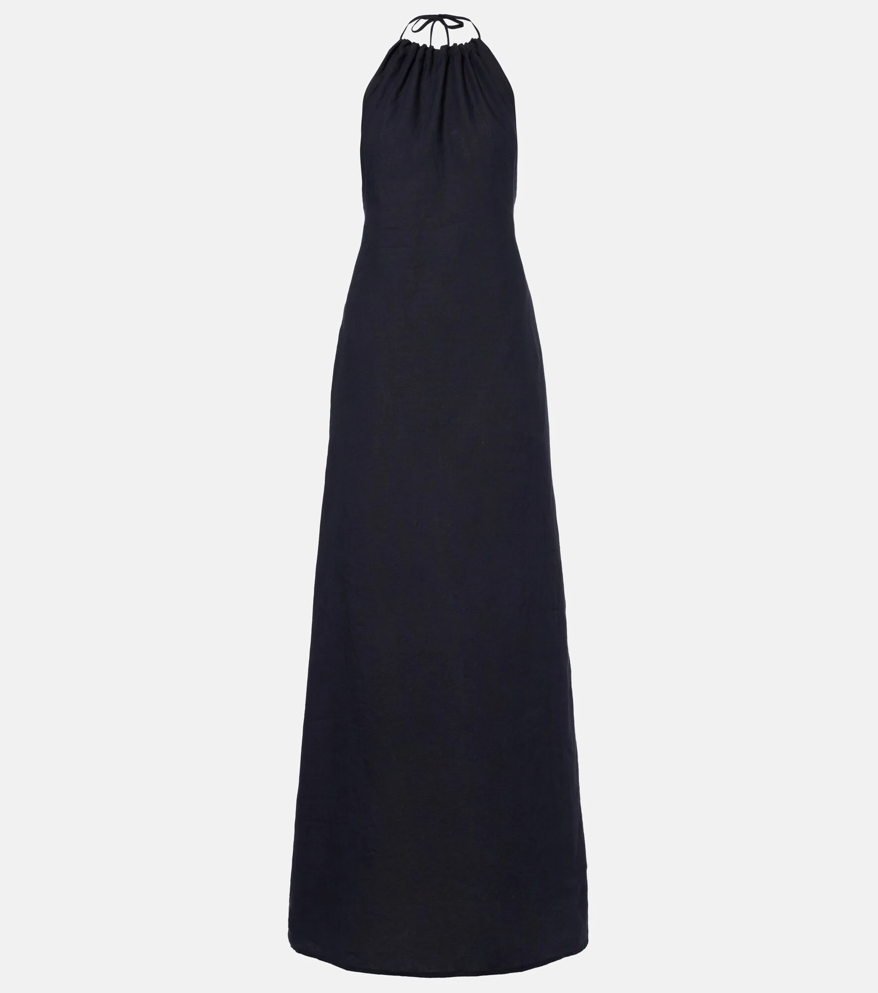 Lelia halterneck linen maxi dress - 1