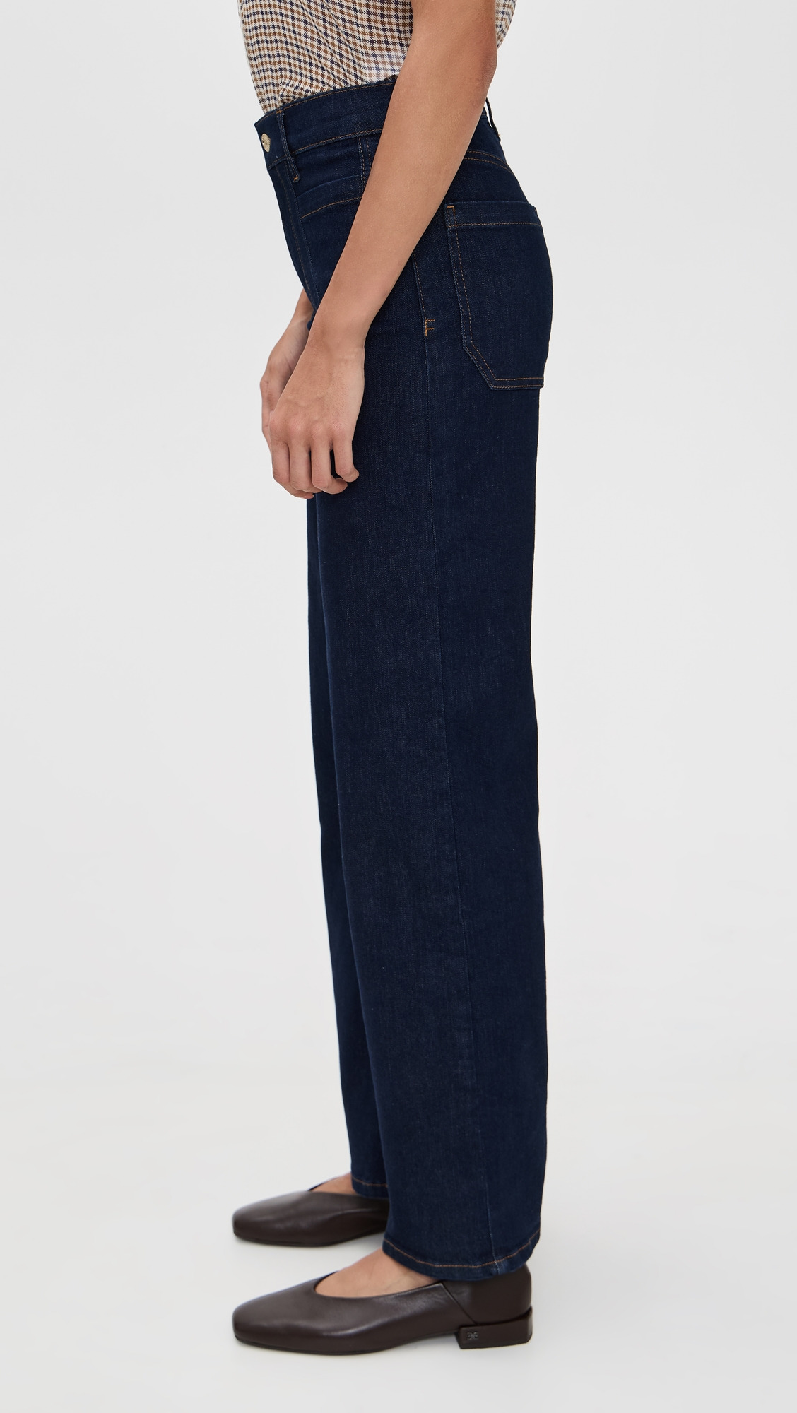 Le Slim Palazzo Modernist Pocket Jeans - 3