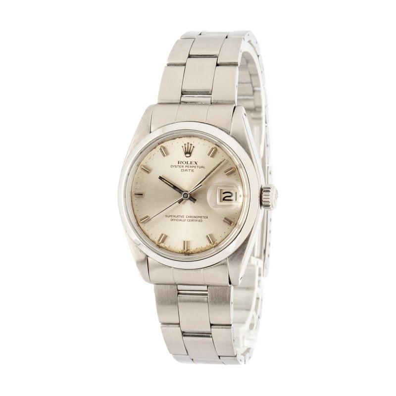 Vintage Rolex Date 1500 steel - 2