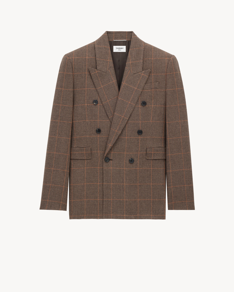 JACKET IN PRINCE OF WALES WOOL 1