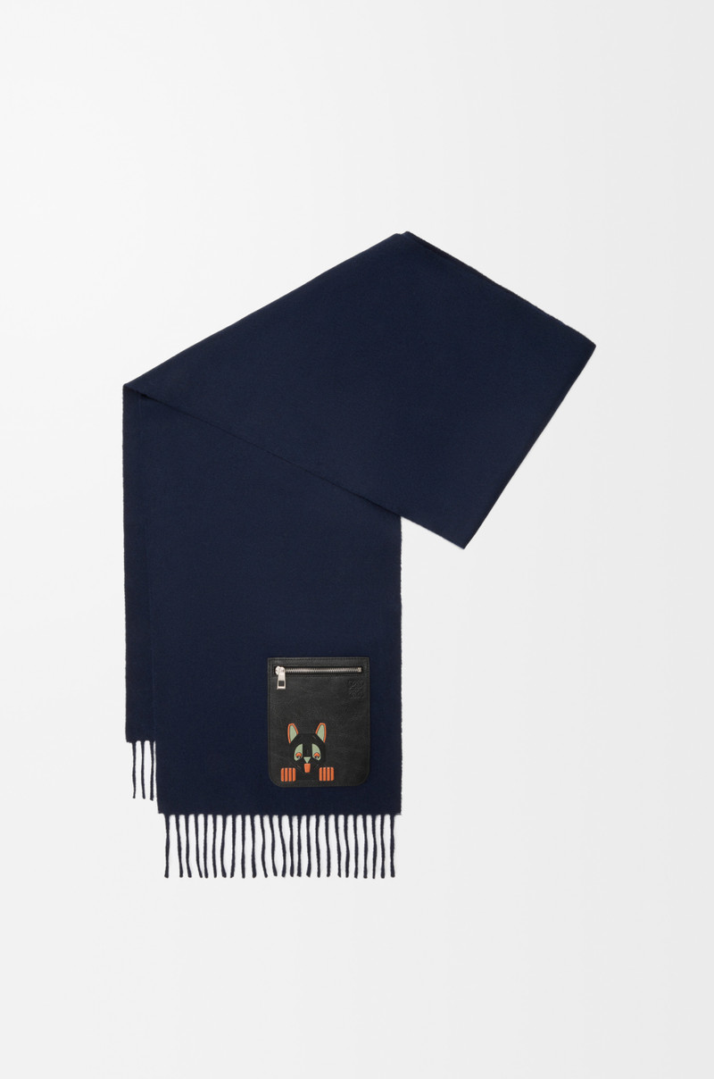Scarf in wool and cashmere 1