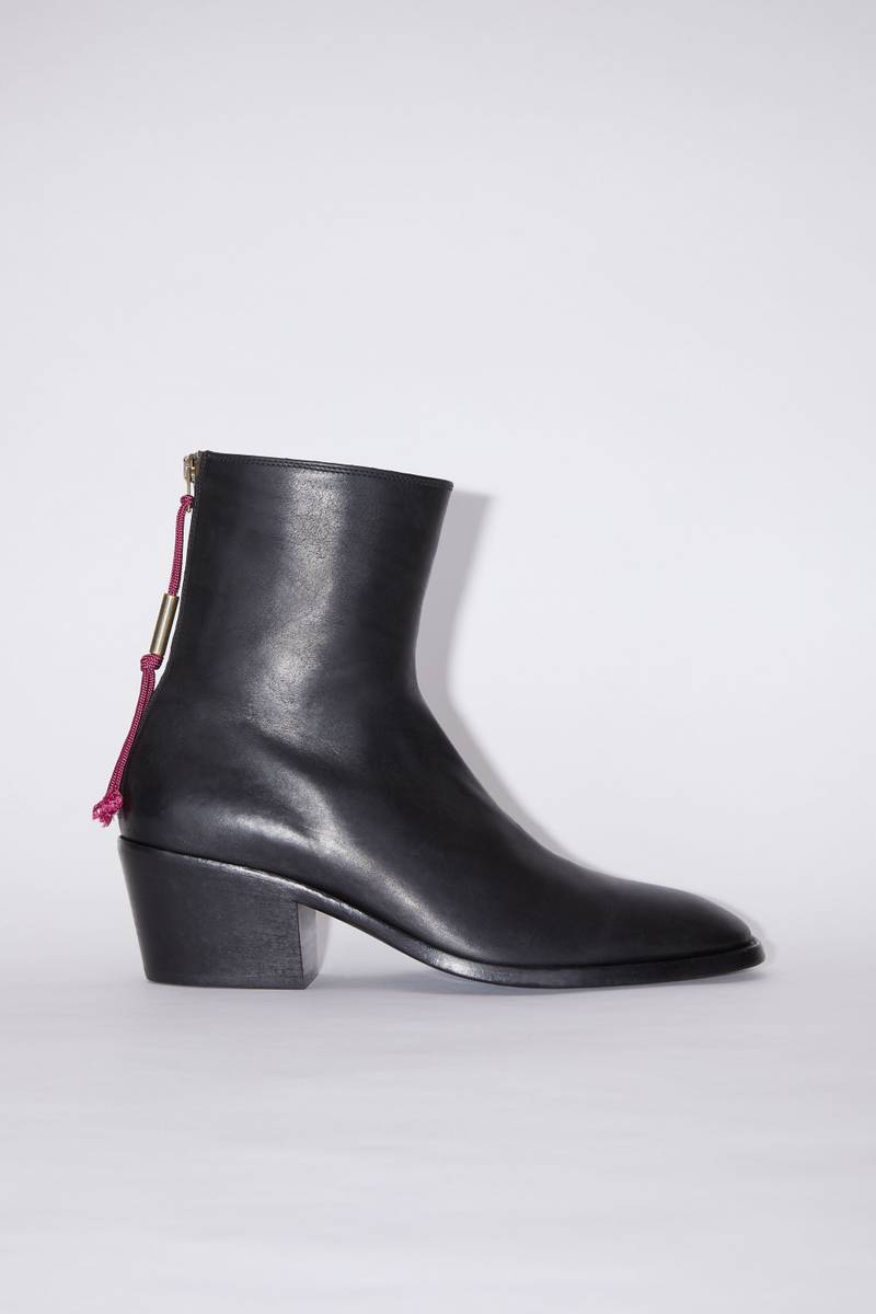 Leather boots - Black 1