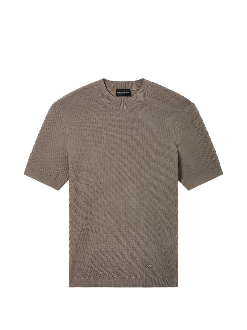 logo-appliqué T-shirt 1