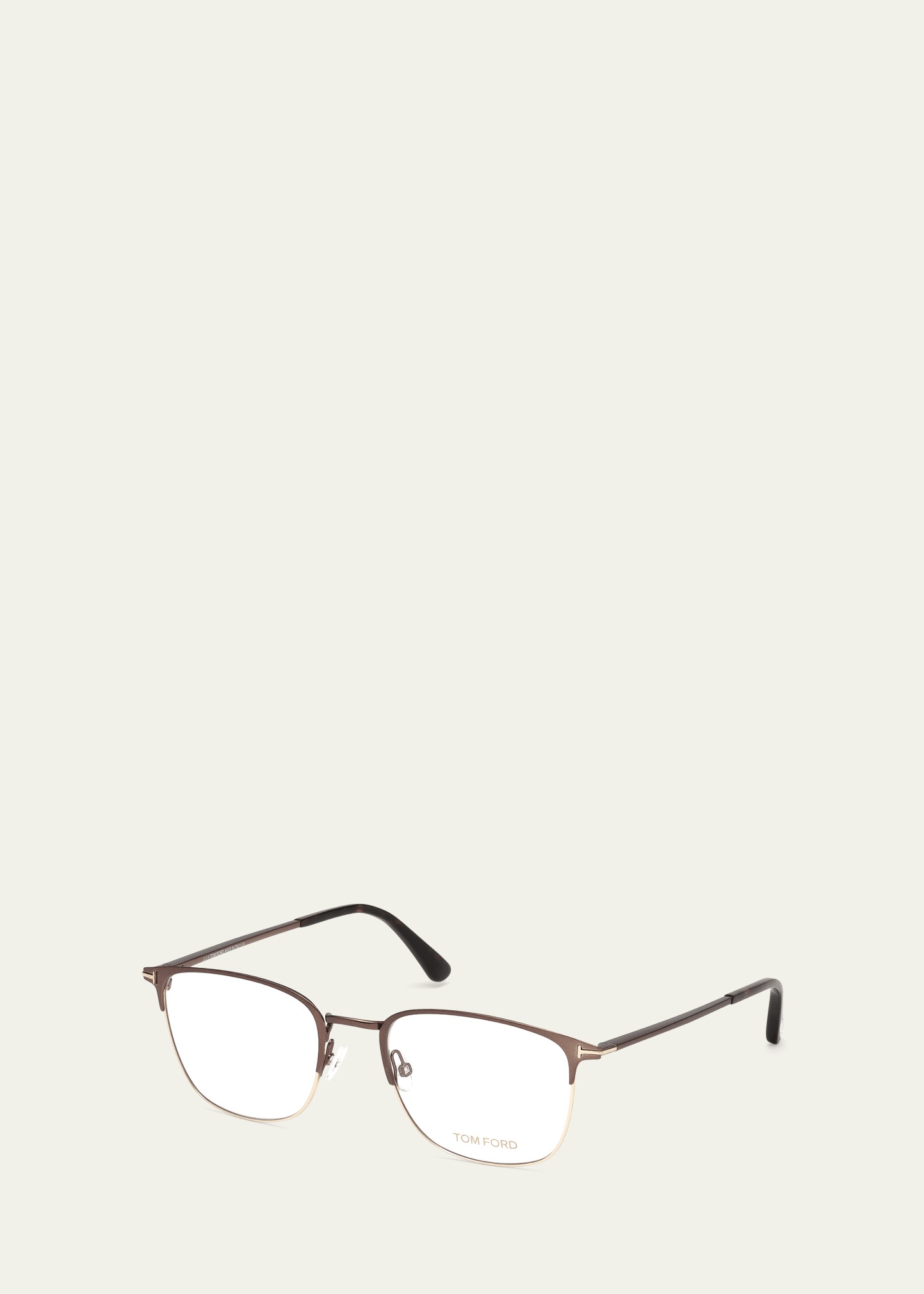 Half-Rim Metal Optical Glasses - 2