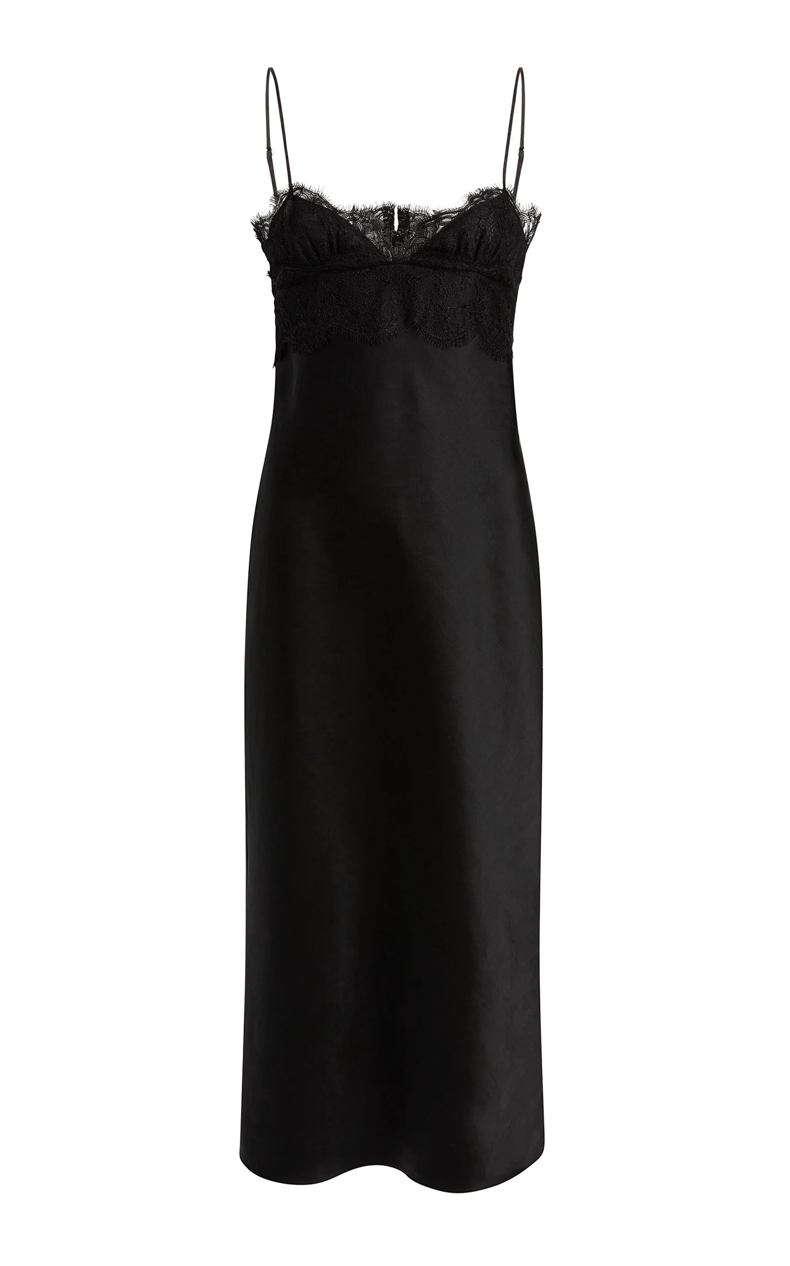 Joelle Crushed Midi Dress black - 1
